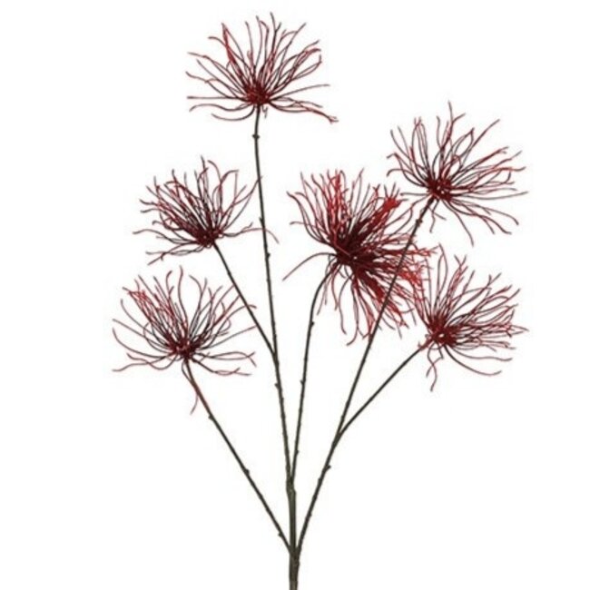 Countryfield Kunstbloem Grevillea M Rood Paars