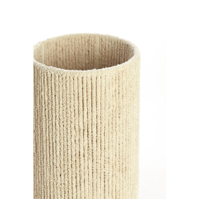 Light en Living lampenkap cilinder 30-30-40 cm MEDANA chenille crème