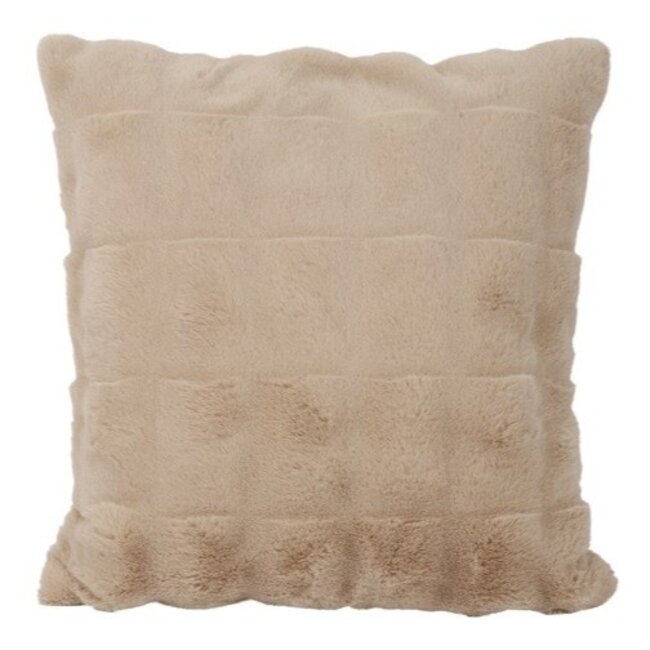 Countryfield Kussen Imitatiebont Cosy Eloise beige-L45B45H12CM