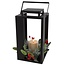 Countryfield Lantaarn met kaars LED Arles S zwart-L18,5B18,5H35CM