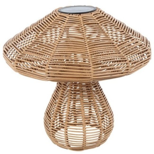 Countryfield Solar paddenstoel Miluska M bruin-L22B22H23CM