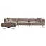 Richmond Interiors  Bank Hoxton 3-zits + lounge links Be Lovely 170 Beige