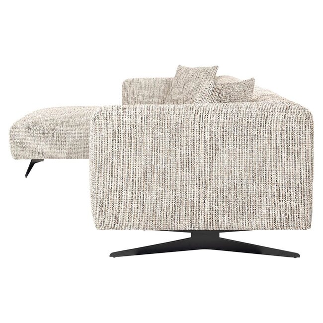 Richmond Interiors  Bank Hoxton 3-zits + lounge links Be Trendy 01 Nature