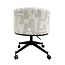 Richmond Interiors  Draaistoel  Rochenne met wielen Beige graffic