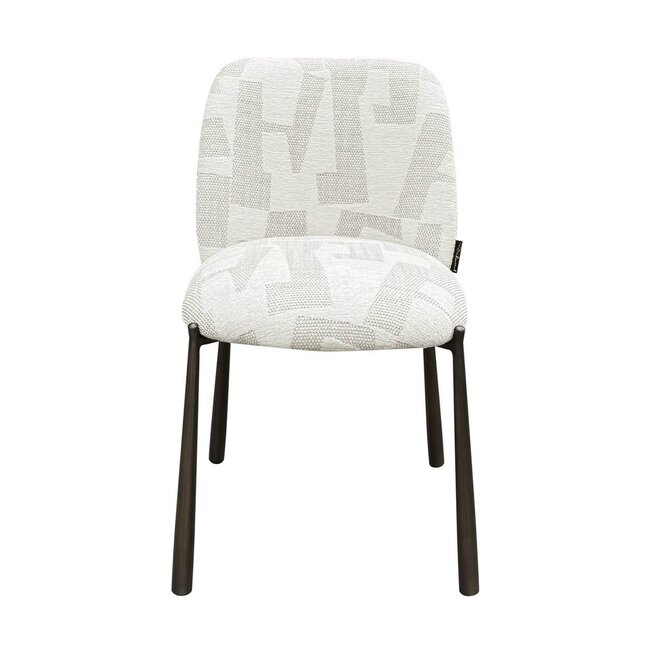 Richmond Interiors  Eetkamerstoelen Lana set van 2 Beige graffic