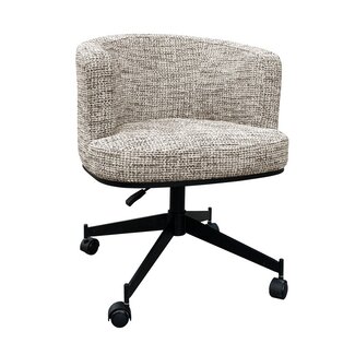 Richmond Interiors  Draaistoel  Rochenne met wielen Be Trendy 01 Nature