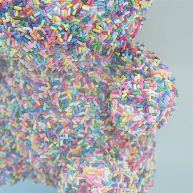 By Boo Ornament Beary in box – blauw