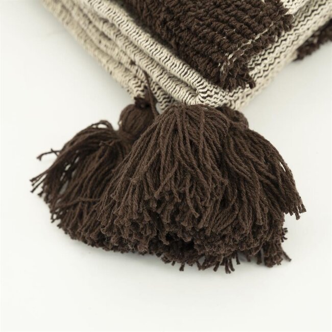 By Boo Plaid Majani – donker bruin