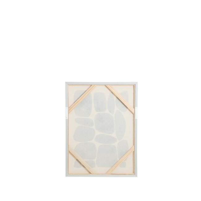 Light en Living Wandornament 90x3,5x120 cm CALDERA crème+zwart