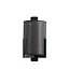 Light en Living Wandlamp  22X18X36 cm Litto zwart+Linnen donkerbruin