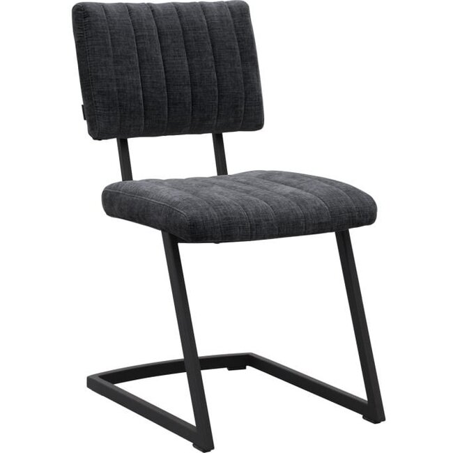 WoonMax Eettafelstoel  Turijn Miami - Ash, Zwart of Toffee