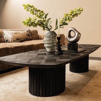 PTMD Salontafel Fieron Acacia zwart - Showroommodel