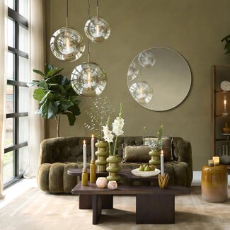 Light en Living Salontafel Set van 2 Crato Acacia hout Choco Bruin Light en Living Salontafel Set van 2 Crato Acacia hout Choco Bruin