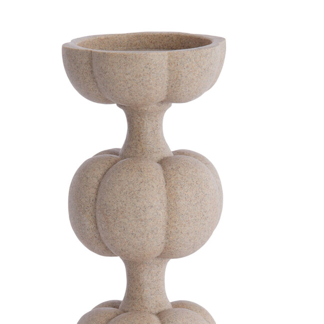Light en Living Kaarsenhouder Ø13x36,5 cm ASTORIA zand