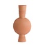 Light en Living Vaas deco Ø21x60 cm KAVANSI mat terra-roze