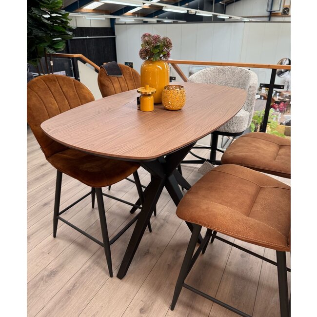 WoonMax Bartafel Neville Deens ovaal  - Diverse maten en kleuren.