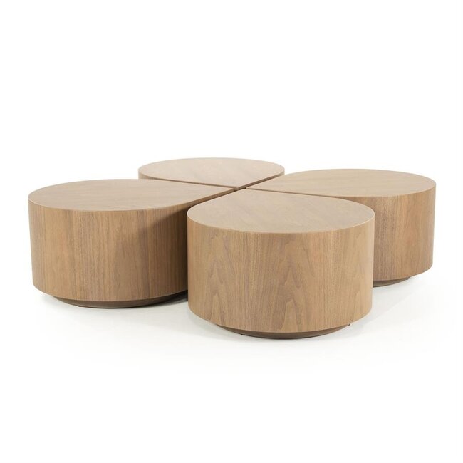 Eleonora Bijzettafel Jules - lichtbruin