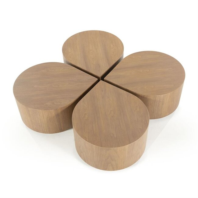 Eleonora Bijzettafel Jules - lichtbruin