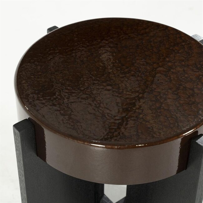 Eleonora Bijzettafel Juliet - bruin