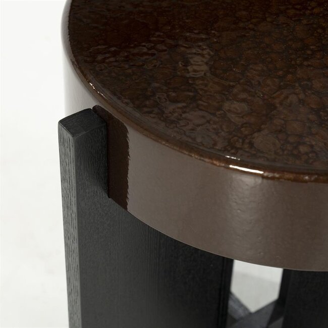 Eleonora Bijzettafel Juliet - bruin