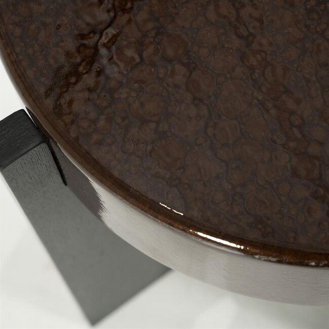 Eleonora Bijzettafel Juliet - bruin