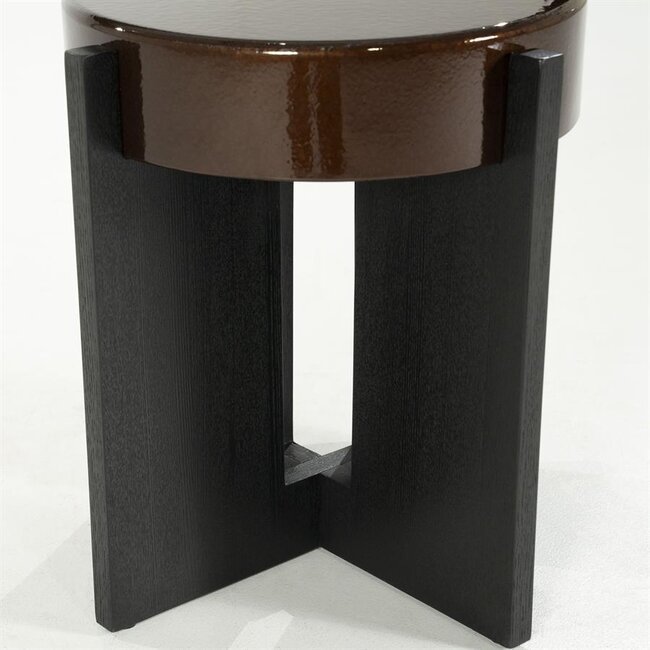 Eleonora Bijzettafel Juliet - bruin