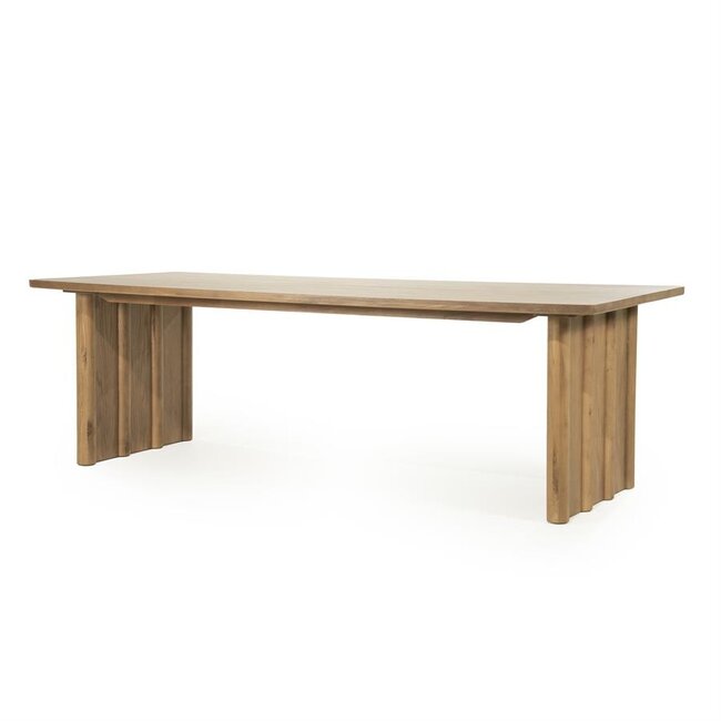 Eleonora Eettafel Jake 250x100 cm - bruin