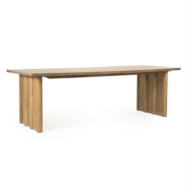 Eleonora Eettafel Jake 250x100 cm - bruin