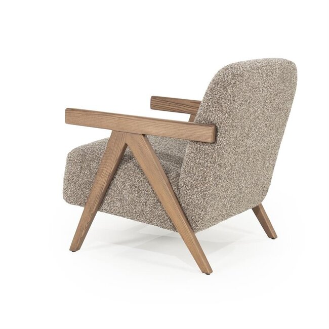 Eleonora Fauteuil Francis - taupe Flou