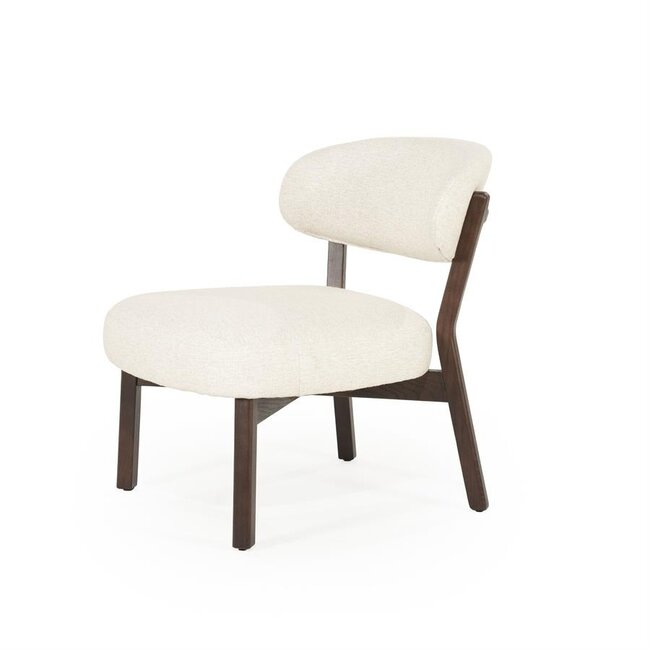 Eleonora Fauteuil Mikky bruin - beige Moon