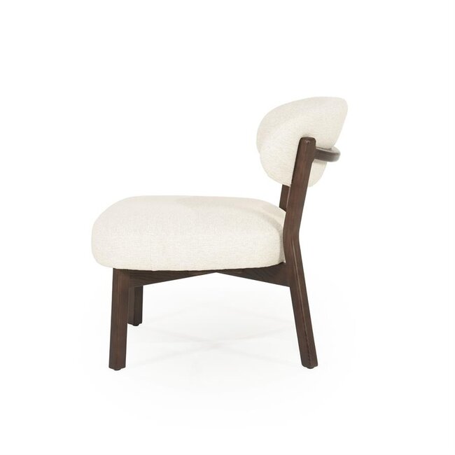 Eleonora Fauteuil Mikky bruin - beige Moon