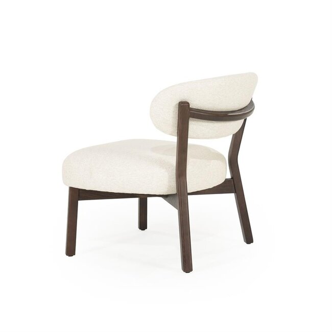 Eleonora Fauteuil Mikky bruin - beige Moon