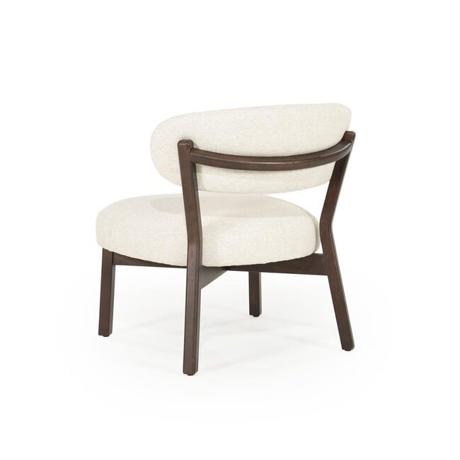 Eleonora Fauteuil Mikky bruin - beige Moon