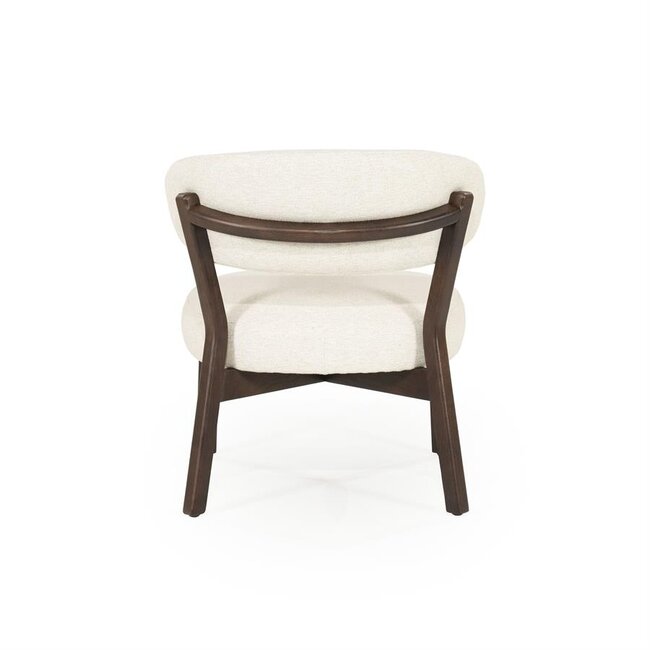Eleonora Fauteuil Mikky bruin - beige Moon