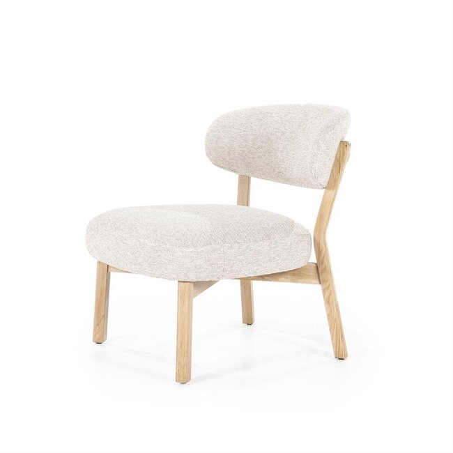 Eleonora Fauteuil Mikky naturel - taupe Moon