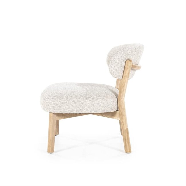 Eleonora Fauteuil Mikky naturel - taupe Moon