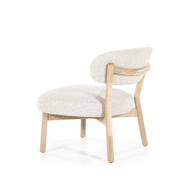 Eleonora Fauteuil Mikky naturel - taupe Moon