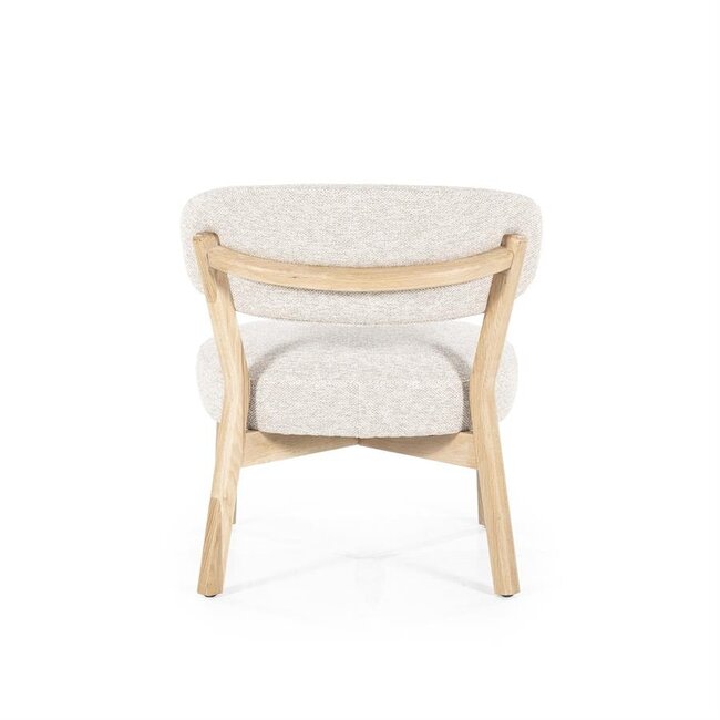 Eleonora Fauteuil Mikky naturel - taupe Moon