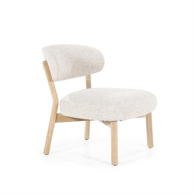 Eleonora Fauteuil Mikky naturel - taupe Moon
