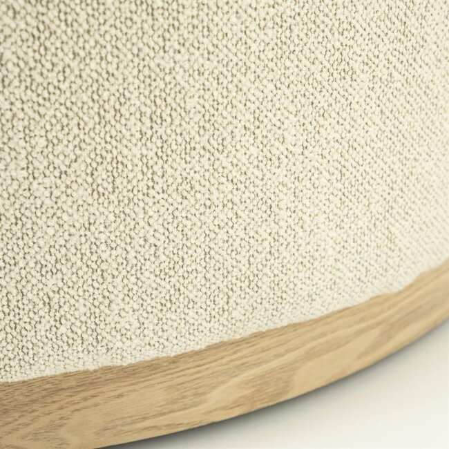 Eleonora Poef Avah large - beige Mantz