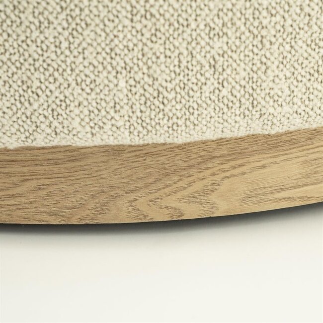 Eleonora Poef Avah large - beige Mantz