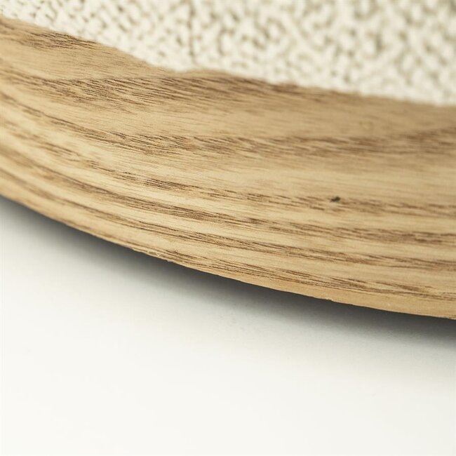 Eleonora Poef Avah small - beige Mantz