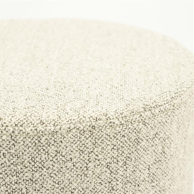 Eleonora Poef Avah small - taupe Mantz