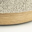 Eleonora Poef Avah small - taupe Mantz
