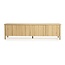 Eleonora TV meubel Jake 4 drs. - naturel