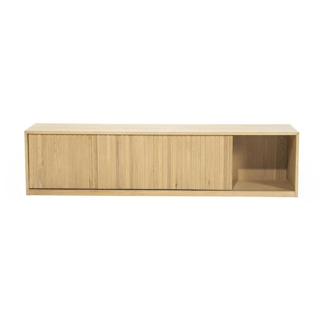 Eleonora TV meubel Milo 180 cm - naturel