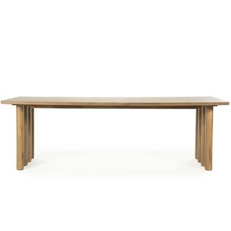 Eleonora Eettafel Jake 180x100 cm - bruin