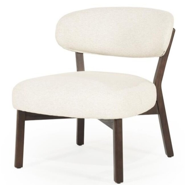 Eleonora Fauteuil Mikky bruin - beige Moon