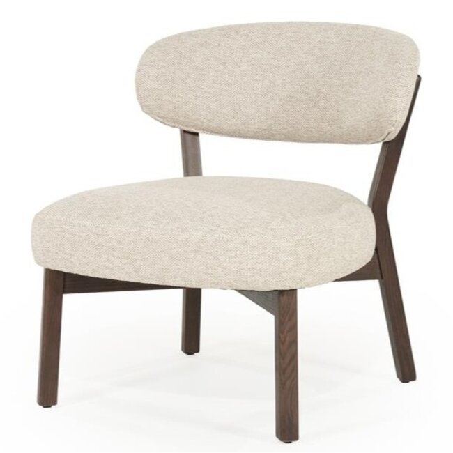Eleonora Fauteuil Mikky bruin - taupe Moon