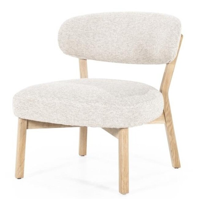 Eleonora Fauteuil Mikky naturel - taupe Moon